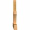 Ekena Millwork Richland Rough Sawn Timber Gable Bracket, Western Red Cedar, 96"W x 40"H x 4"D x 6"F, 10/12 Pitch GBW096X40X0406RIC00RWR - alternate 5